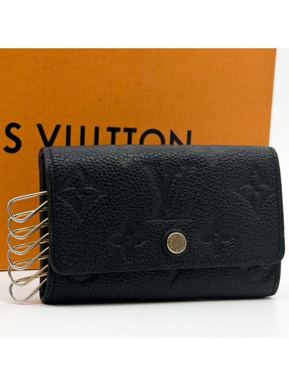 Louis Vuitton Multicles 6 Empreinte Monogram Key Case Key Holder